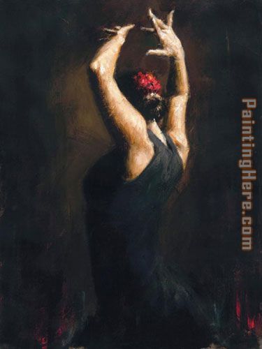 flamencoIV painting - Flamenco Dancer flamencoIV art painting
